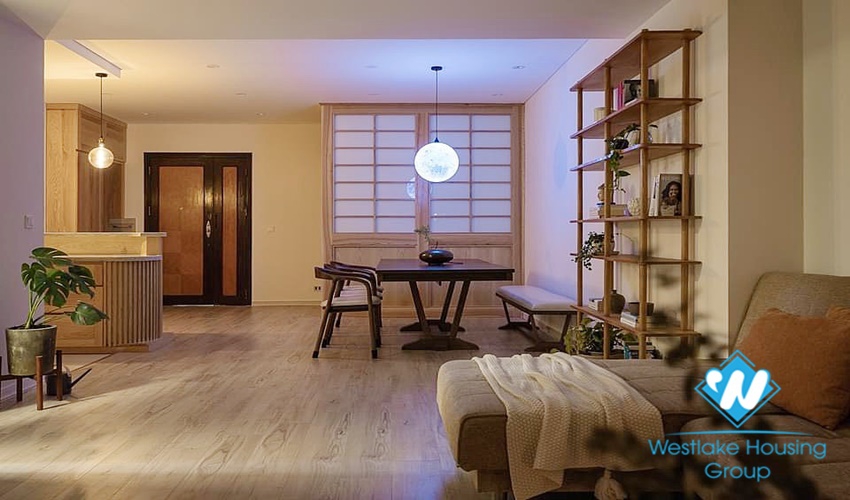3 bedroom high floor apartment for rent with new modern furniture in Ciputra